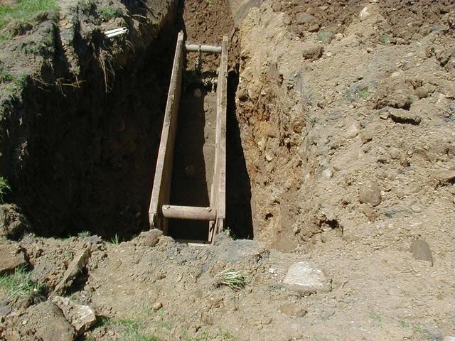 11 feet down