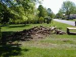 deck debris