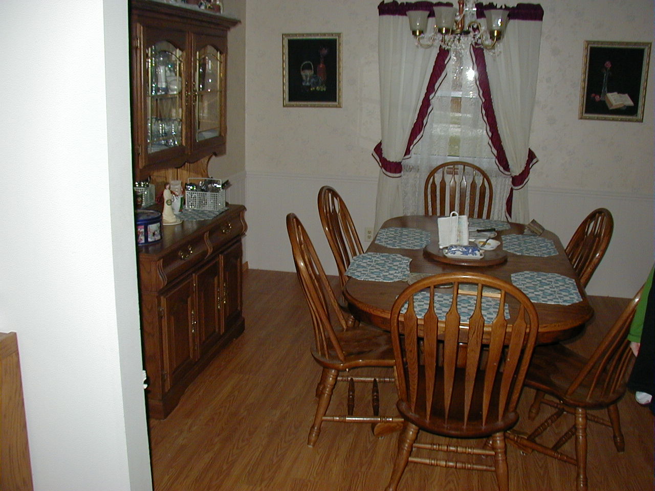 New floor dining room