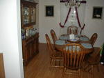 New floor dining room